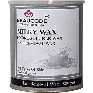                       Beaucode MILKY HAIR REMOVING WAX 800 GM Wax (800 g)                                              