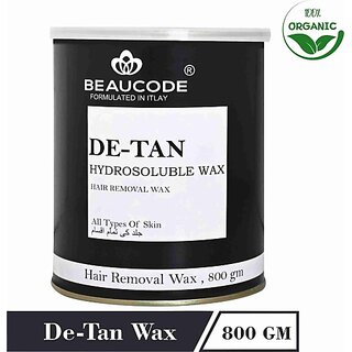                       Beaucode Professional Ricaa De-Tan Wax Hydrosoluble Wax 800gm Wax (800 g)                                              