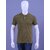 REDLINE MENS OLIVE GREEN SALID POLO T-SHIRTS