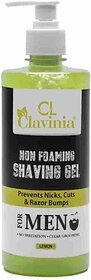 CLAVINIA Lemon Shaving Gel 500 ml (500 ml)