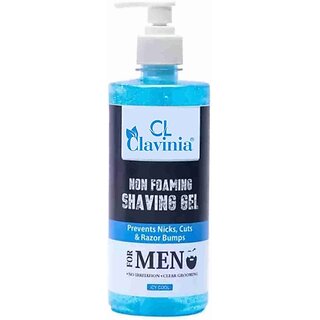 CLAVINIA Icy Cool Shaving Gel 500 ml (500 ml)
