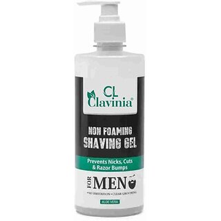 CLAVINIA Aloe Vera Shaving Gel 500 ml (500 ml)