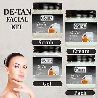                       SEPHEA De-Tan Eco Facial Kit - Eco Pack (4 x 500 ml)                                              