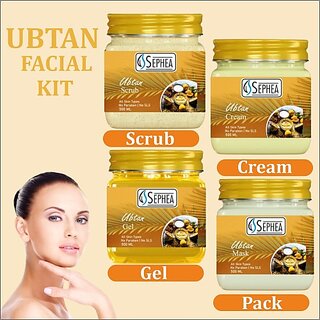                       SEPHEA Ubtan Eco Facial Kit - Eco Pack (4 x 500 ml)                                              