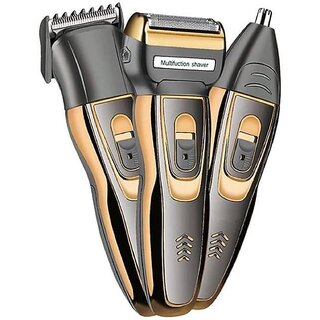                       Personal Care Set Hair Beard and Moustache Hair Cutting Machine Shaver For Men                                              