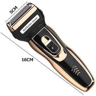                       Professionals Design 3 in 1 Perfect Shaver, Hair Clipper and Nose Trimmer Rechargeable Beard And Moustaches Hair Machine And Trimming With Cord And Without Cordless Use. (Black Colour)                                              