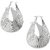 Silver Hollow Earrings for Women