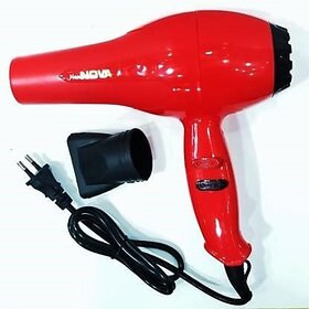 Hair Dryer 6130 (1500 watt) Salon Style for Men  Women 2 Speed 3 Heat Settings Hair Dryer(1500 W, Black)