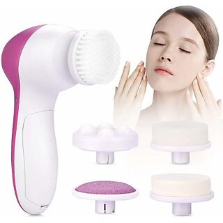                       THE SHARV Facial Cleaner Multifunction Massager, Face Massage Machine For Face, Facial Machine, Beauty Massager, Facial Massager For Women                                              