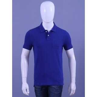                       REDLINE MENS BLUE POCKET POLO T-SHIRTS                                              