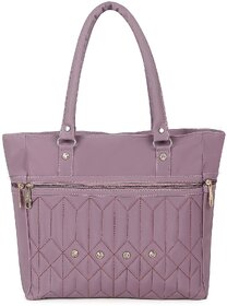 DaisyStar Pink Solid PU Handbag for Women