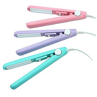 Portable Mini Electronic Hair Crimper Curling Iron Ceramic Design Styling Tool