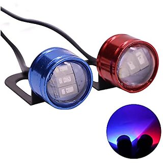                       Allextreme Exlprbl2 3 Led Flash Strobe Light  Emergency Warning Lamp For Motorcycle Car  Bike (6W Random Color 2 Pcs)                                              