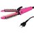 3 in 1 Hair Crimper Curler and Straightener Hair Straightener(Pink)