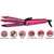 8890 youthfull NHC - 8890 HAIR STYLER FOR WOMEN WITH HAIR ROLLER AND HAIR CRIMPER (MULTICOLOR ) Hair Straightener(Pink)