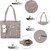 DaisyStar Grey Solid PU Handbag for Women