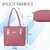 DaisyStar Maroon Solid PU Handbag for Women