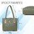 DaisyStar Green Solid PU Handbag for Women