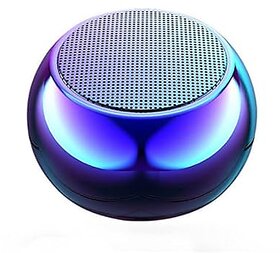 The Sharv Mini Jb1 Boost M3 Bluetooth Speaker 5 W Bluetooth Speaker(Silver, 2.0 Channel)