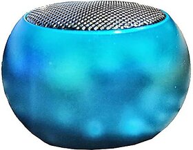 The Sharv Colorful Wireless Speakers Mini M3 Colorful Wireless Bluetooth Speakers Mini Electroplating Round Steel