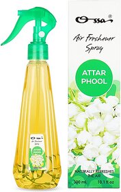 OSSA Attar Phool Air Freshener Long Lasting Home Fragrance For Home And Office Spray (300 ml)