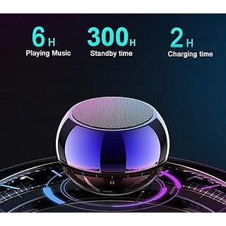                       The Sharv Mini Flip Jb3 Boost M3 Bluetooth Speaker 10 W Bluetooth Speaker(Multi Rainbow, 2.0 Channel)                                              