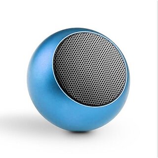                       Wireless Bluetooth Mini M3 Boost Metal Portable Speaker 5 W Bluetooth Speaker(Black, Blue, Stereo Channel)                                              