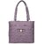 DaisyStar Purple Solid PU Handbag for Women