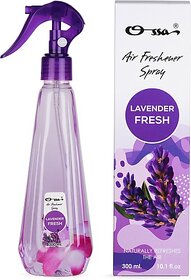 OSSA Lavender Fresh Air Freshener Long Lasting Home Fragrance For Home And Office Spray (300 ml)