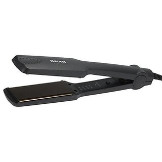                       The Sharv Professional Hair Straightener Km329 Km 329 Professional Hair Straightener(Black)                                              