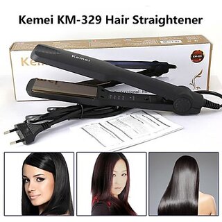                       The Sharv Iron Styler Electronic Hairstyling Tool Beauty Set Rod For Women Portable Ceramic Flat Straightening Iron Floating Plate Fast Warm Up Best Genuine Km 329                                              