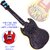 Aseenaa Rockband Musical Mini Guitar Instrument with Sound  3D LED Lighting Toy  Battery Operated Electronic Music