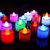 Aseenaa Smokeless Plastic LED Tealight Candle  Flameless Tealights  Decorative Candles Light For Home (Pack of 12)