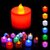 Aseenaa Smokeless Plastic LED Tealight Candle  Flameless Tealights  Decorative Candles Light for Home  Pack of 24