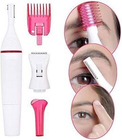 Removal Underarms Legs Hair Remover Trimmer 30 Min Runtime 5 Length Settings(Pink, White)