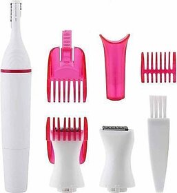 The Sharv Trimmer Trimmer 30 Min Runtime 4 Length Settings(White, Pink)