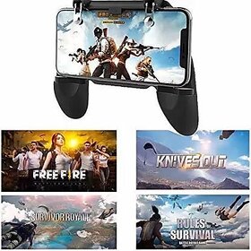 W10 Mobile Game Controller Pubg Mobile Controller Pubg Key Gaming Grip Gaming Joysticks Gamepad Trigger Control Cell Phone