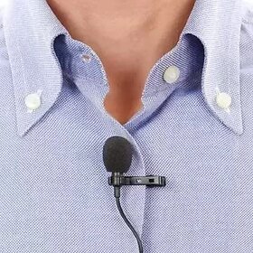 Clip Collar Mic for Voice Recording, Mobile, Pc, Laptop, Android Smartphones