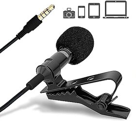 Clip Collar Mic for Voice Recording, Mobile, Pc, Laptop, Android Smartphones