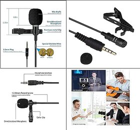 Clip Collar Mic for Voice Recording, Mobile, Pc, Laptop, Android Smartphones