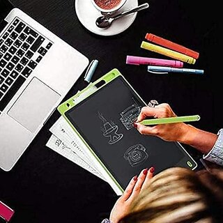                       Toys 8.5 Notepad Lcd Writing Tablet Scribbling Pad 5.5X8.5 Inch, Graphics Tablet Combo Set(Multicolor)                                              