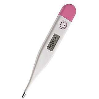 The Sharv Dt-01 Digital Body Fever Check Machine For Testing Kids Adults  Babies Temperature Thermometer(White)