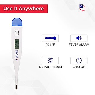                       The Sharv Digital Medical Thermometer Flexible Tip Thermometer(Blue, White)                                              