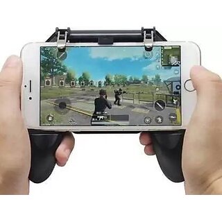                       Pubg Mobile Game Controller, Made Of High Quality Material,Very Durable,Flexibility, Precision, Comfort, Easy To Control For All Ios Smartphone Gamepad(Black, For Ios, Android)                                              