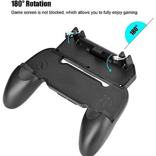                       Aim Button Handle Joystick Compatible With All Smartphones Gamepad(Black, For Android)                                              
