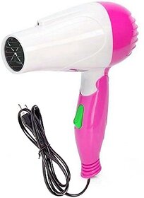 NV-1290 1000W Foldable Hair Dryer for Women Professional Electric Foldable Hair Dryer With 2 Speed Control