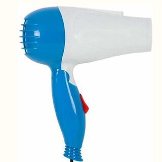                       NV-1290 Electric Hair Styler Foldable Hair Dryer Hair Dryer(1000 W, Blue,White)                                              