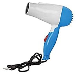                       Professional Folding 1290-B Hair Dryer With 2 Speed Control Hair Dryer Hair Dryer(1000 W, Multicolor)                                              