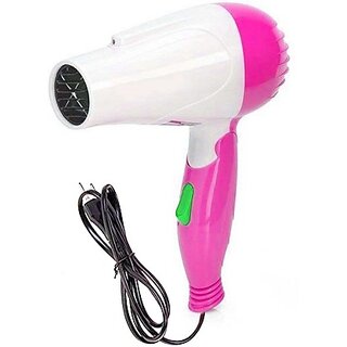                       NV-1290 1000W Foldable Hair Dryer for Women Professional Electric Foldable Hair Dryer With 2 Speed Control                                              