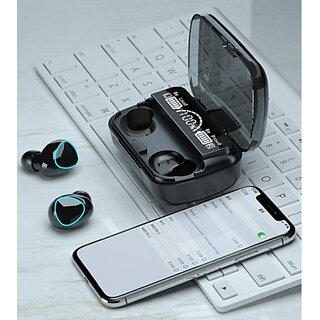                       Best M10 True Wireless Earbuds V5.1 With Bluetooth Headset(Black, True Wireless)                                              